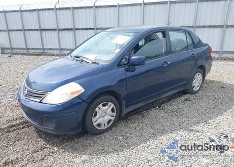 2011 Nissan Versa 1.8S из США, поврежденный, VIN 3N1BC1AP2BL408977